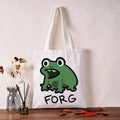 Kyoto-Lion Funny Forg Japan Tote Bag