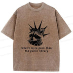 Vintage Japanese Punk Raccoon T-Shirt