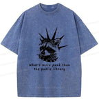 Washed Cotton Unisex Tee for Daily Wear
