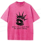 Washed Cotton Unisex Tee for Daily Wear