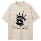 Washed Cotton Unisex Tee for Daily Wear