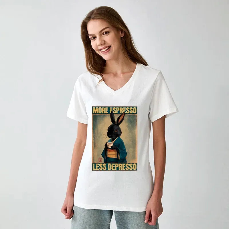 Funny Rabbit T-Shirt for Anime Convention