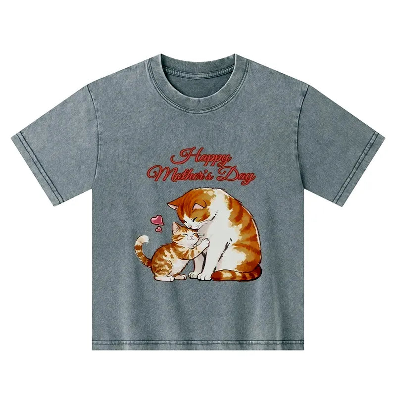kyoto lion cat kids t-shirt for daily wear