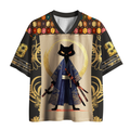 Kyoto Lion Mesh Jersey for Streetwear
