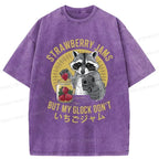 Vintage Japanese Ukiyo-e Raccoon Graphic Tee