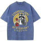 Vintage Japanese Ukiyo-e Raccoon Graphic Tee