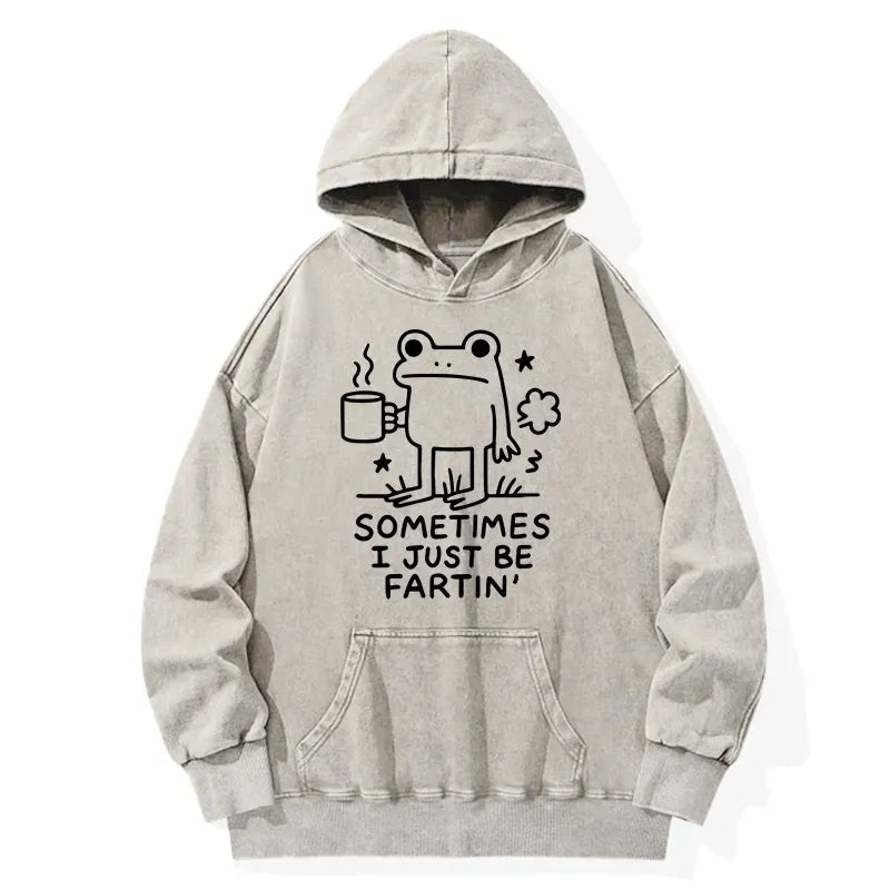 funny frog hoodie for weekend