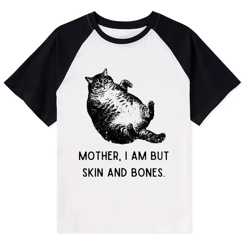 Overweight Cat Raglan for Cat Lovers