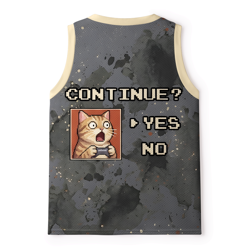 Japanese Vintage Pixel Cat Tank Top Free Shipping
