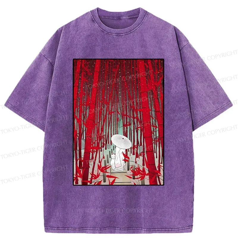 Japanese Washed T-Shirt for Everyday Wear