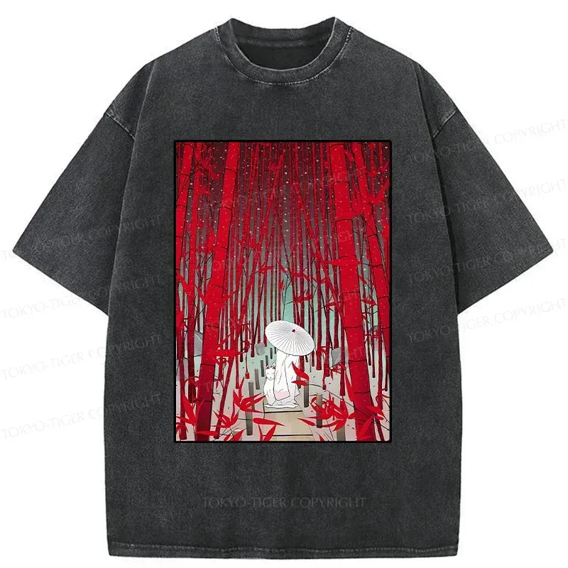 Japanese Bamboo Forest T-Shirt on Sale