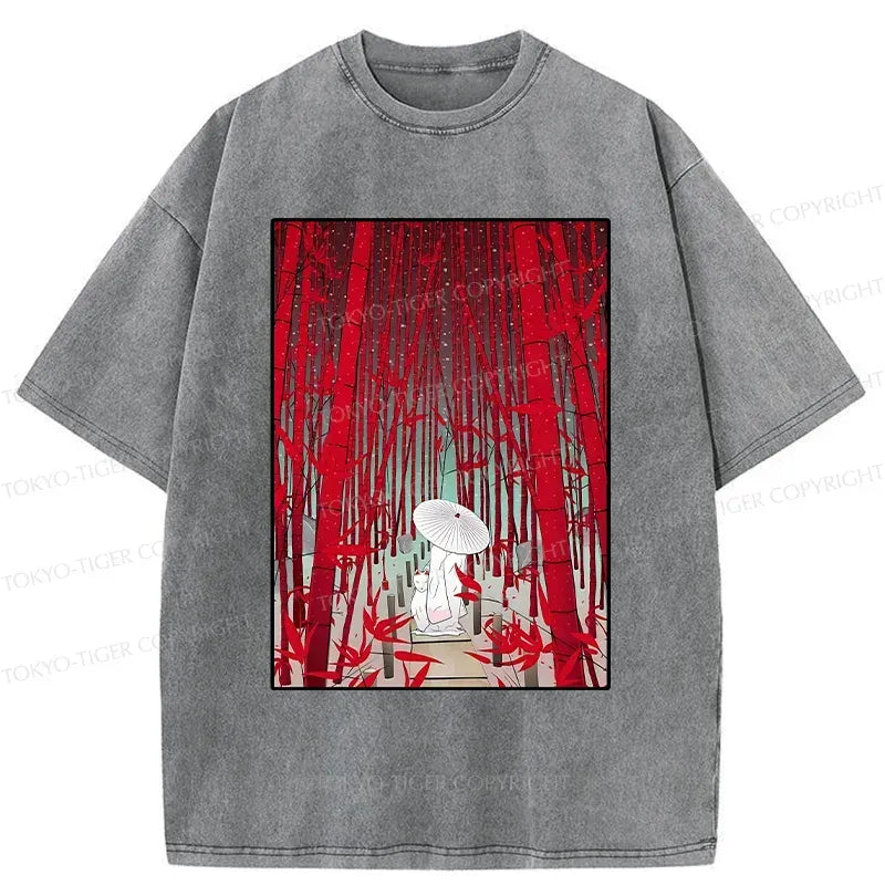 Japanese Washed T-Shirt for Everyday Wear
