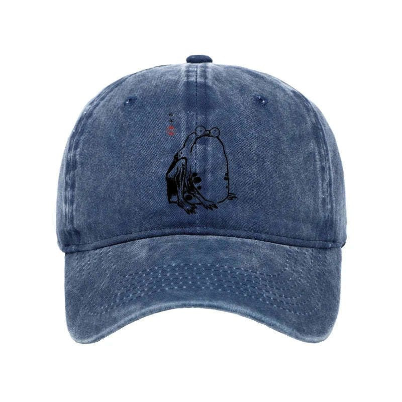Grumpy frog cap unisex adjustable