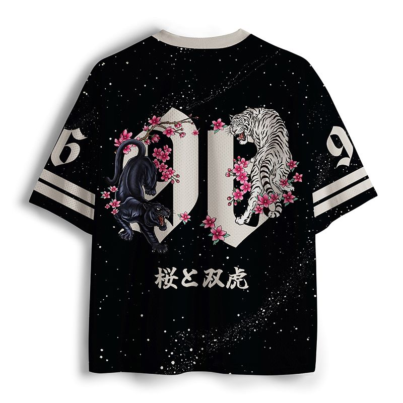 Kyoto-Lion Tiger Balance Mesh Jersey
