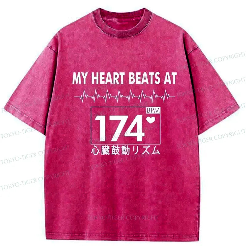 Japanese Washed T-Shirt for Streetwear