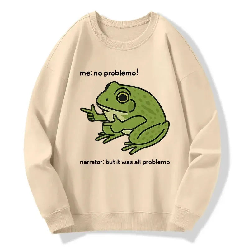 Kyoto-Lion Stupid Frog Meme Classic Sweatshirt