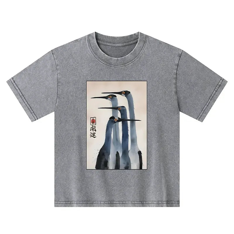 Trendy Vintage Kids T-Shirt for Streetwear