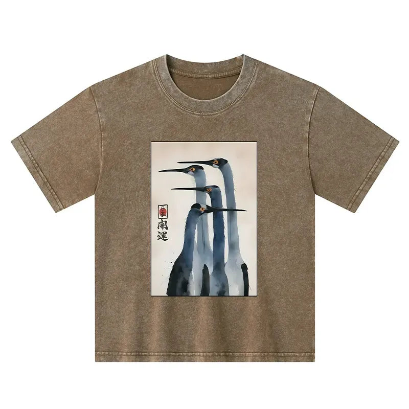 Trendy Vintage Kids T-Shirt for Streetwear