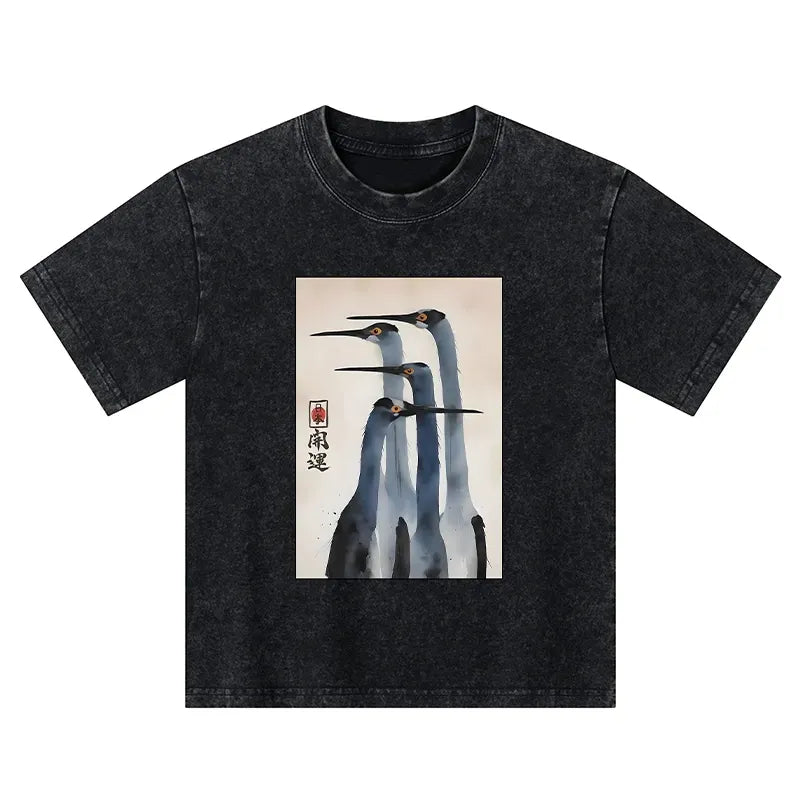 Comfortable Japanese Sandhill Crane T-Shirt