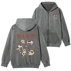 drunken cat hoodie gift for him