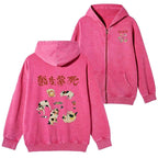 drunken cat hoodie gift for him