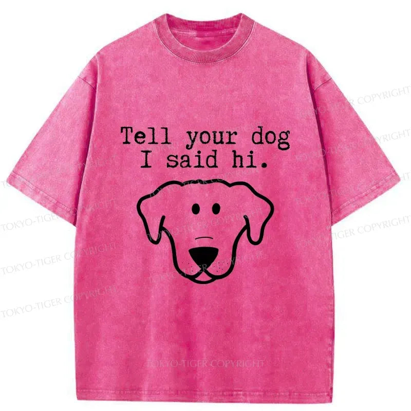 Kyoto Lion Friendly Greeting Tee