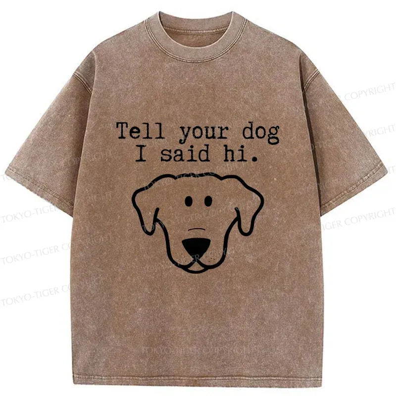 Kyoto Lion Friendly Greeting Tee