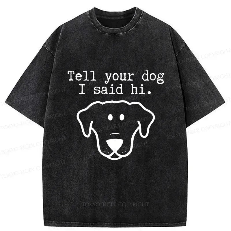 Kyoto Lion Friendly Greeting Tee