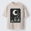 Kyoto-Lion Howling Opossum Washed T-Shirt