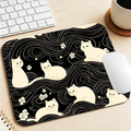 Kyoto Lion Cat Mouse Pad for Anime Fans