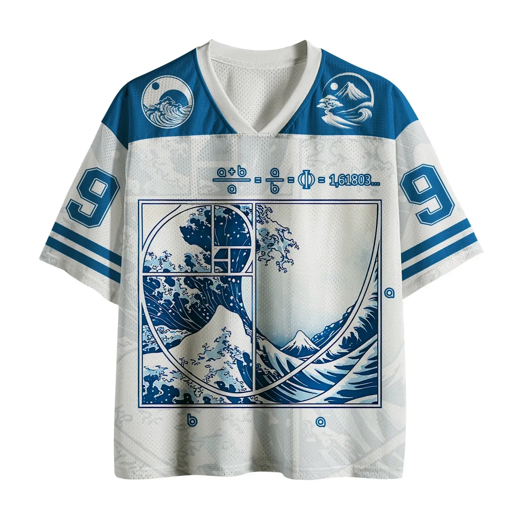Ukiyoe Lion Mesh Jersey Trendy Gift Idea