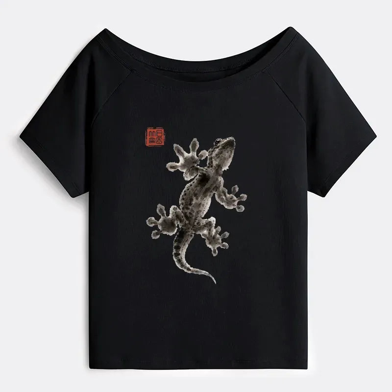 Off Shoulder T-Shirt for Women