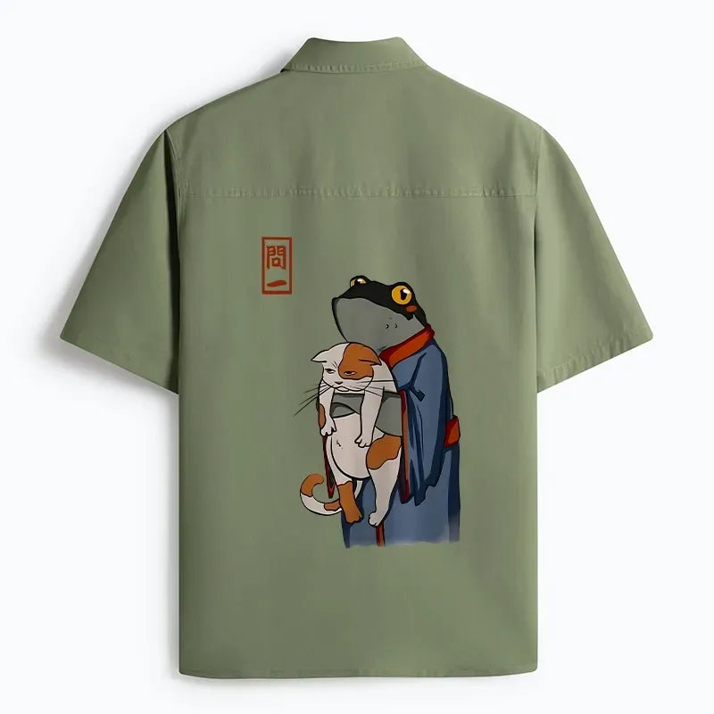 Kyoto Lion Shirt for Daily Wear