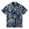 Japanese Ukiyo-e Button-up Shirt for Summer