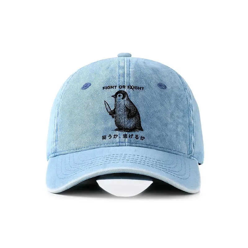 vintage Japanese denim cap for daily wear