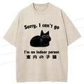 Japanese Washed Kitten T-Shirt Gift Idea