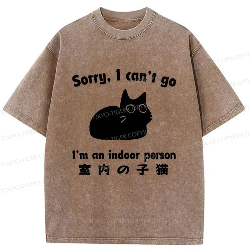 Unisex Japanese Cat T-Shirt for Streetwear