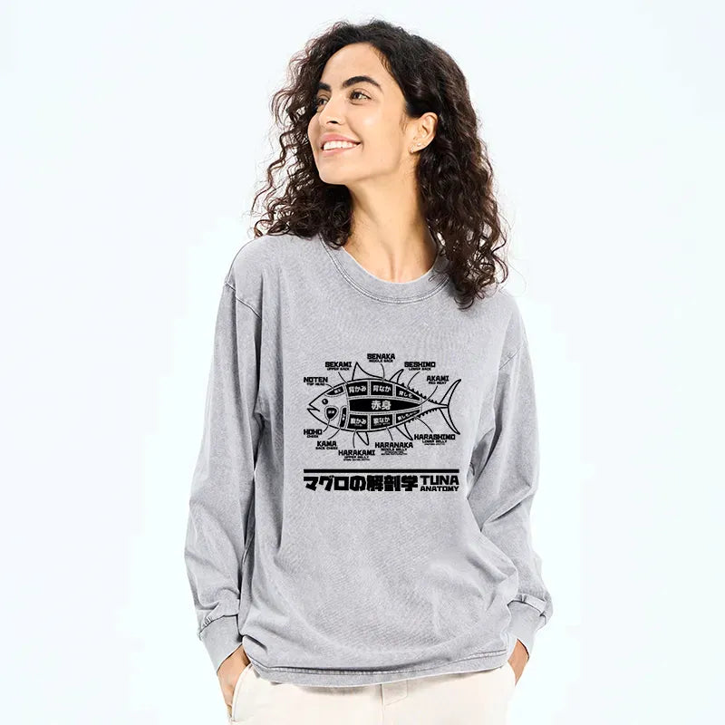 tuna dissection map shirt popular item