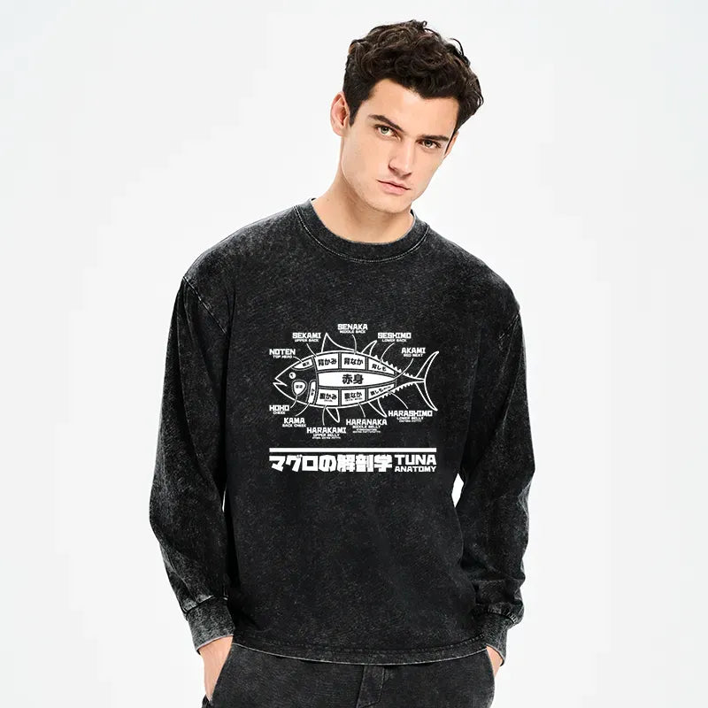 tuna dissection map shirt popular item