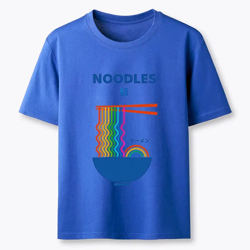 Japanese Ramen Rainbow T-Shirt for Summer