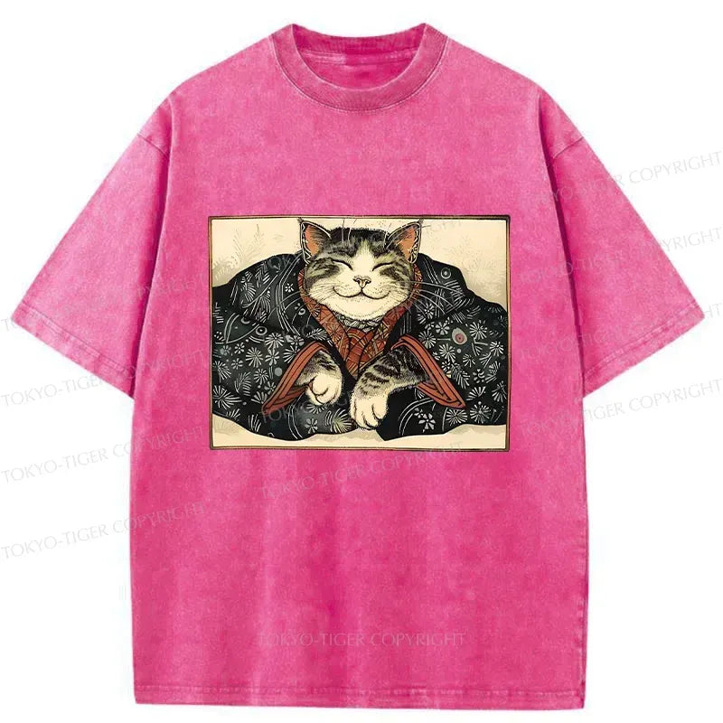 best seller japanese cat t-shirt for summer