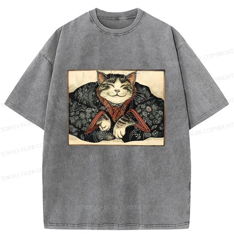 best seller japanese cat t-shirt for summer