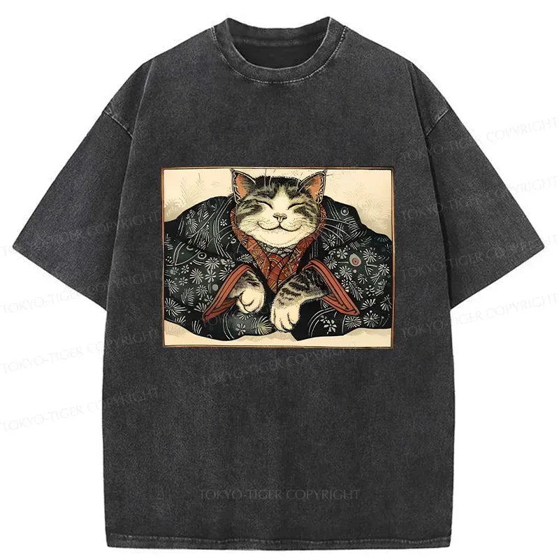 best seller japanese cat t-shirt for summer