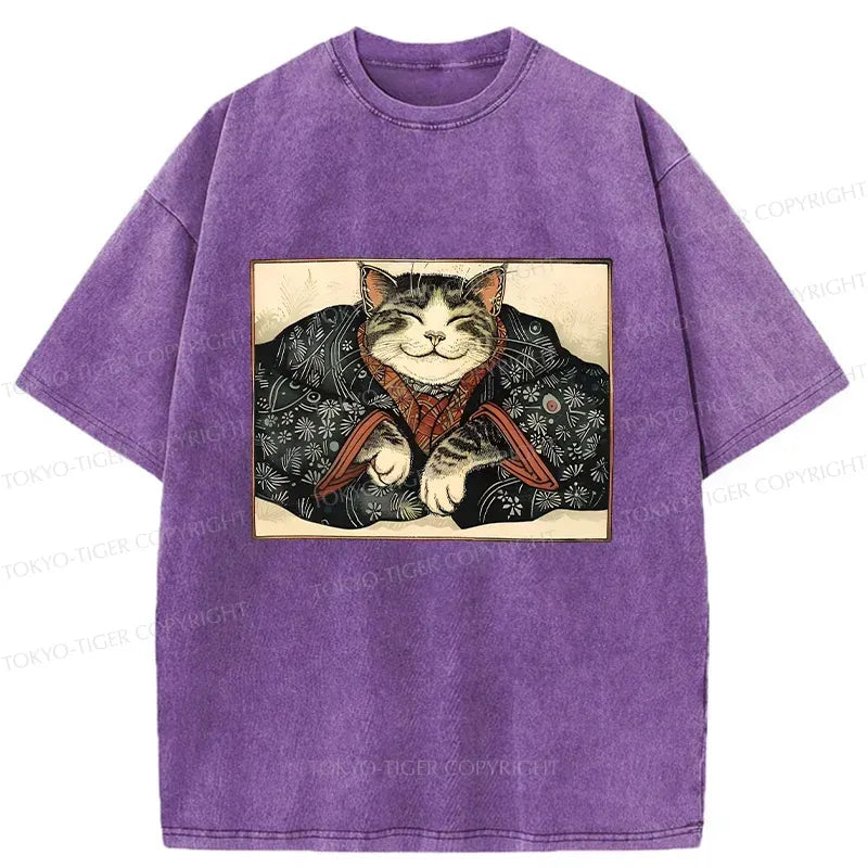 best seller japanese cat t-shirt for summer