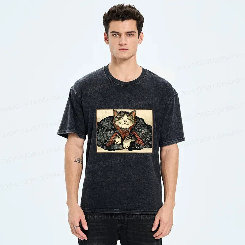 kyoto lion cat t-shirt gift idea
