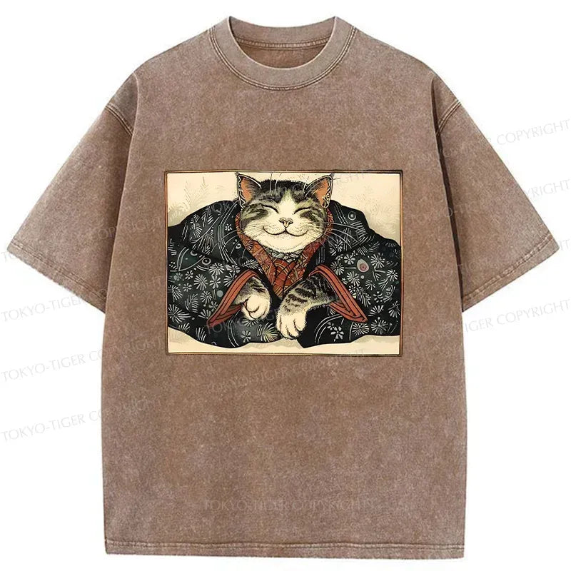 best seller japanese cat t-shirt for summer