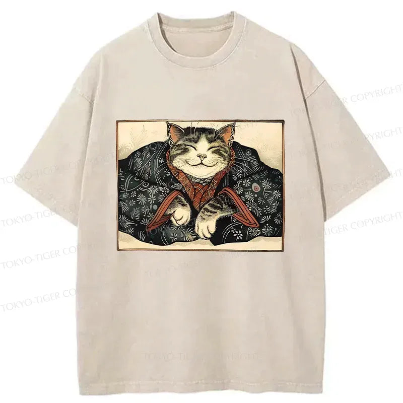 best seller japanese cat t-shirt for summer