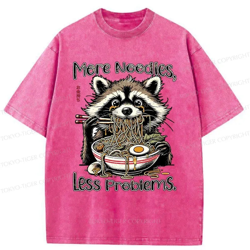 Japanese Vintage Raccoon Ramen Tee