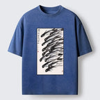 Kyoto lion ink fish shirt