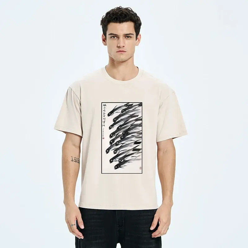 Ukiyo-e style unisex tee